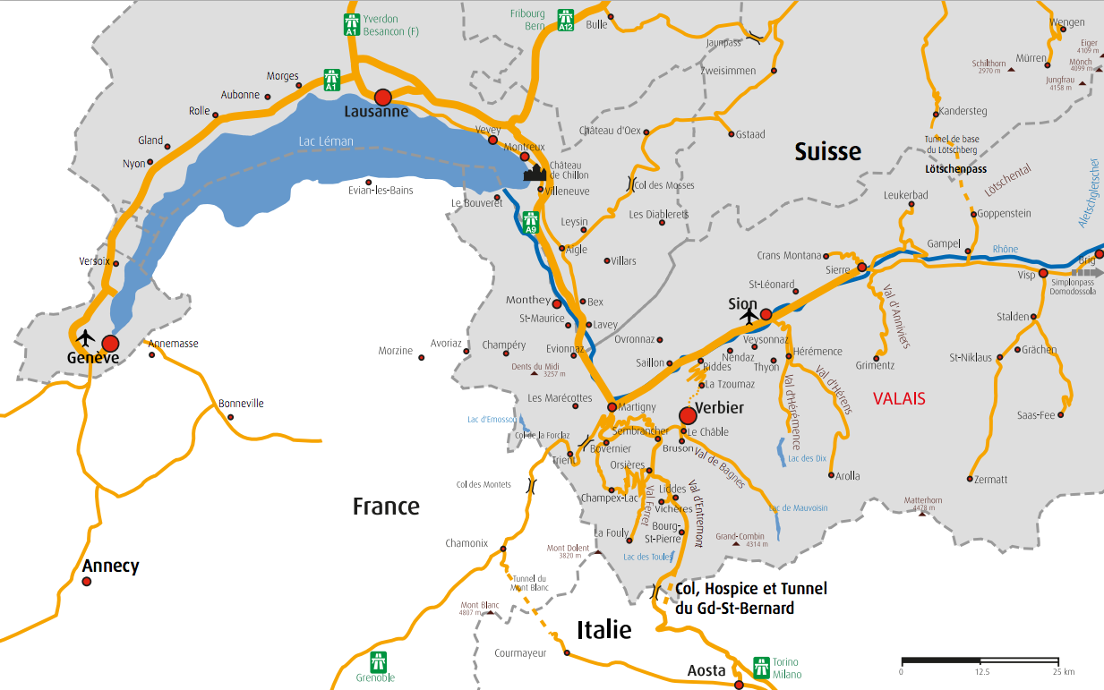 london to switzerland train travel time